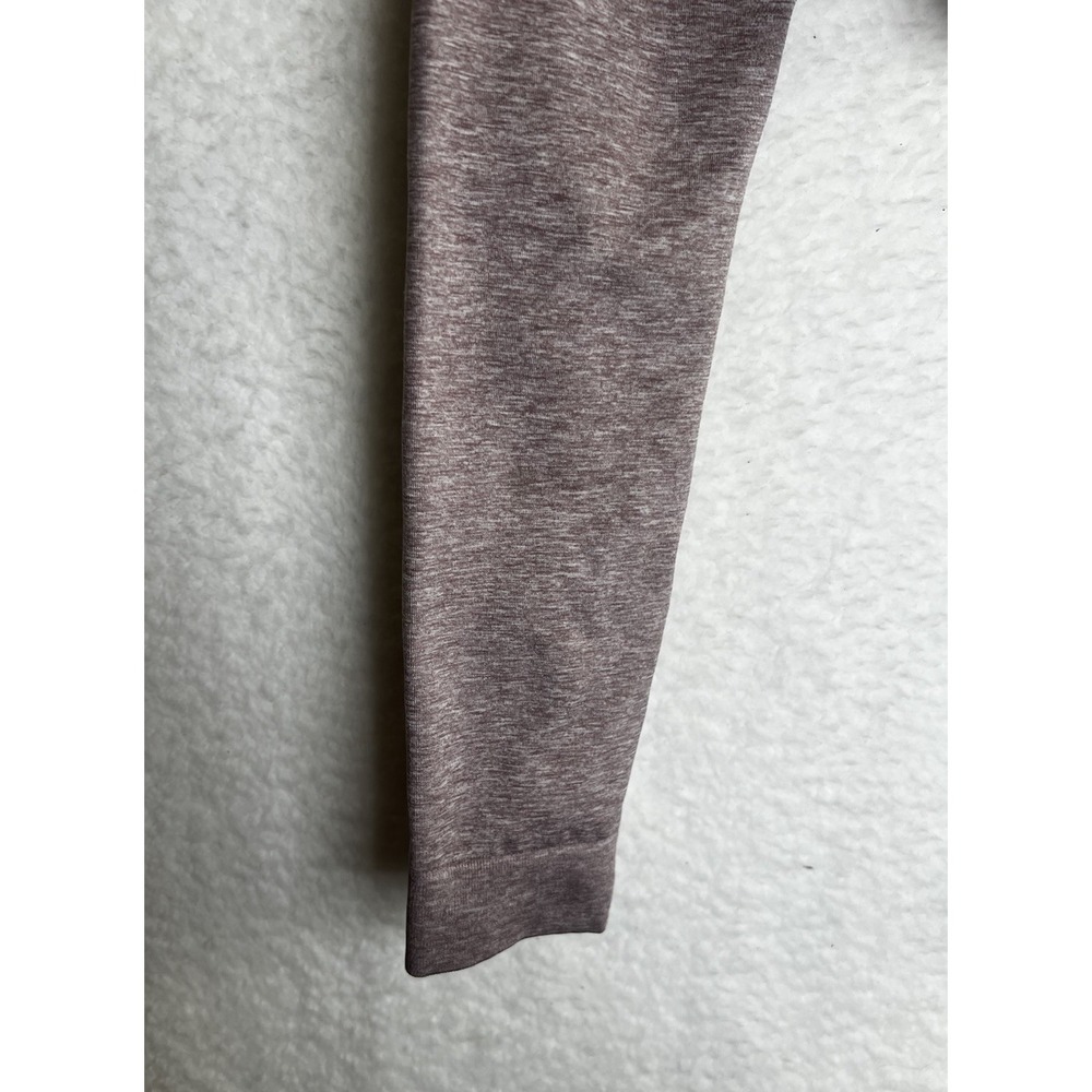 Gymshark Purple Seamless‎ Long Sleeve Crop Top S Workout Gym Athletic Running - Picture 4 of 6
